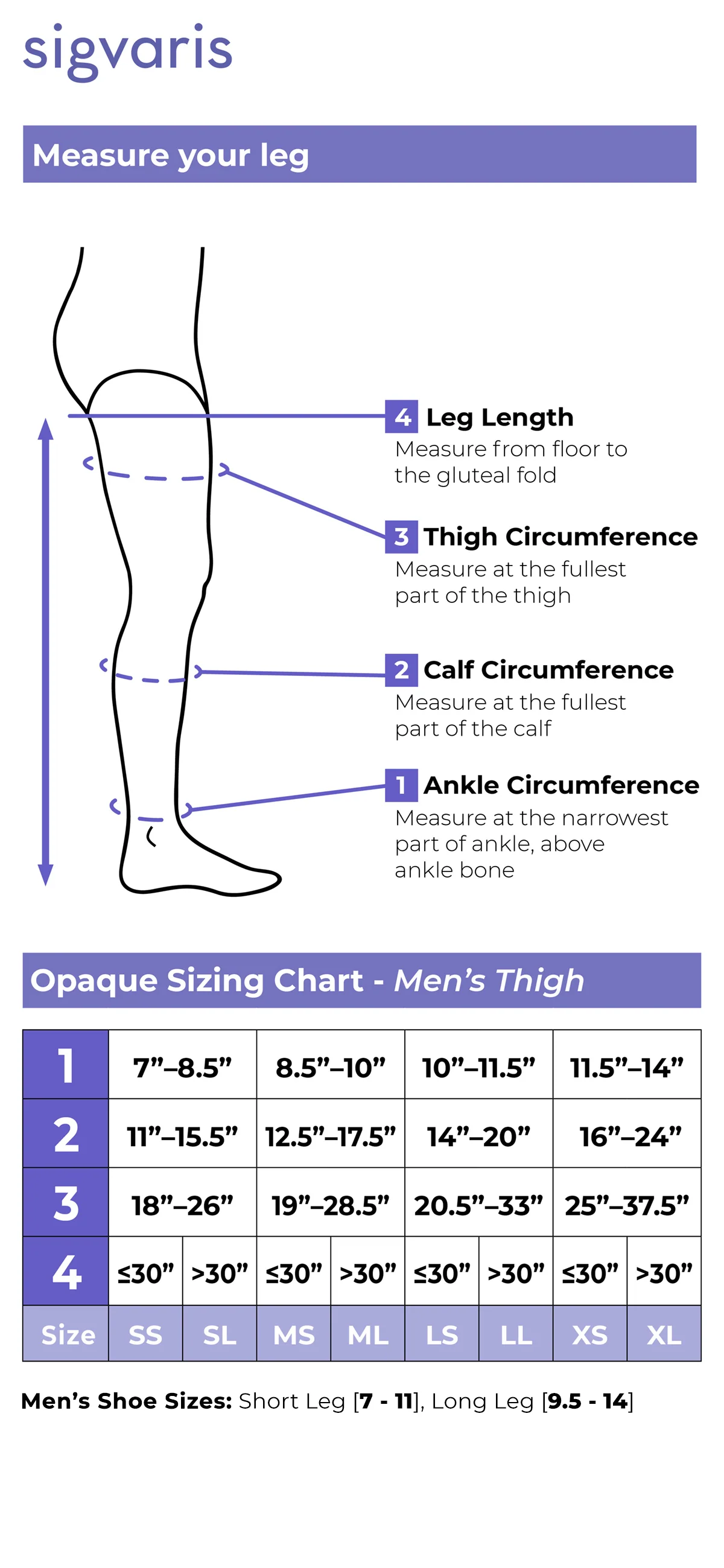 Men's Essential Opaque Thigh-High Open Toe - Image 3