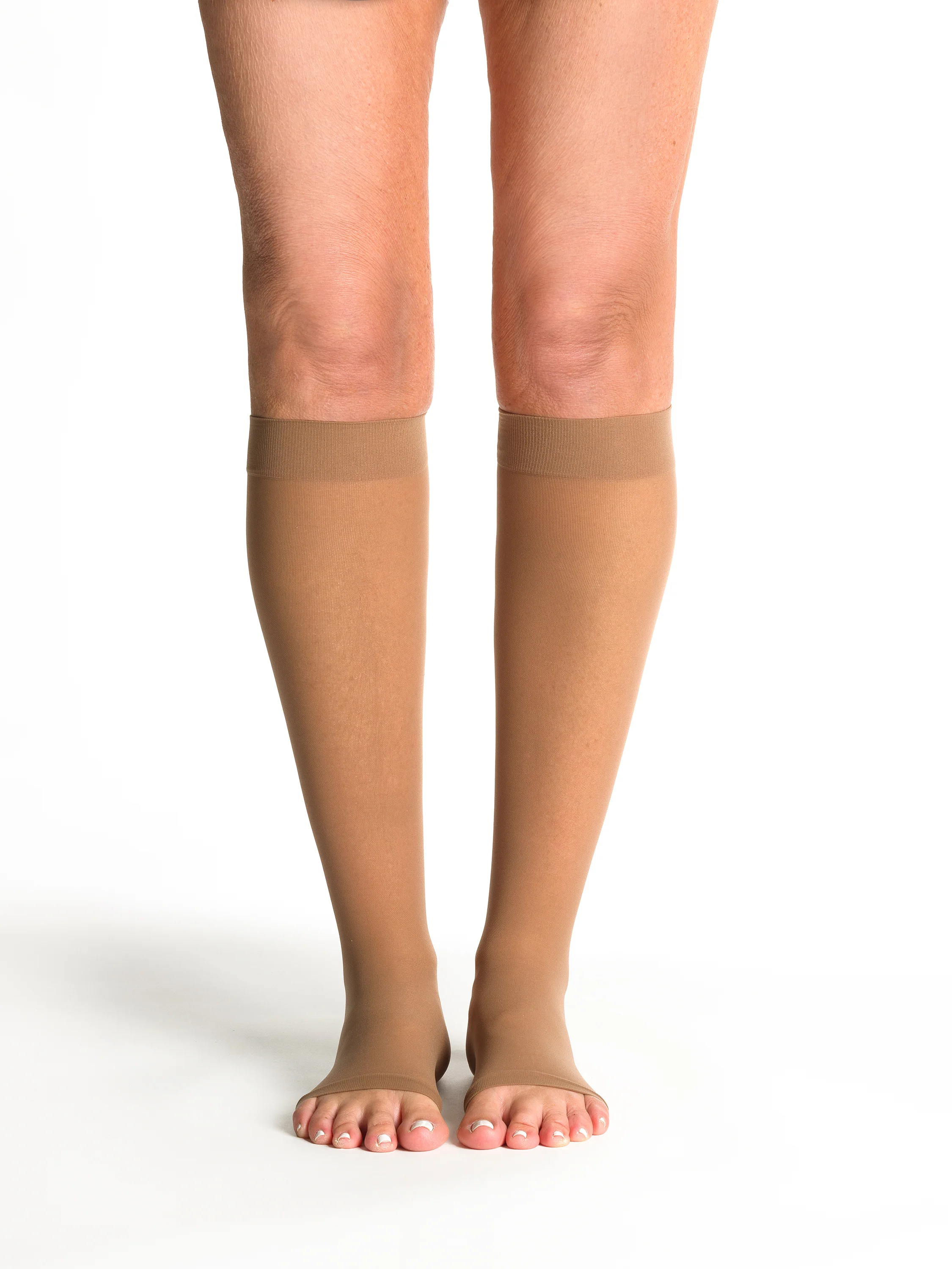 Women's Style Sheer Calf Open-Toe 15-20mmHg - Image 3