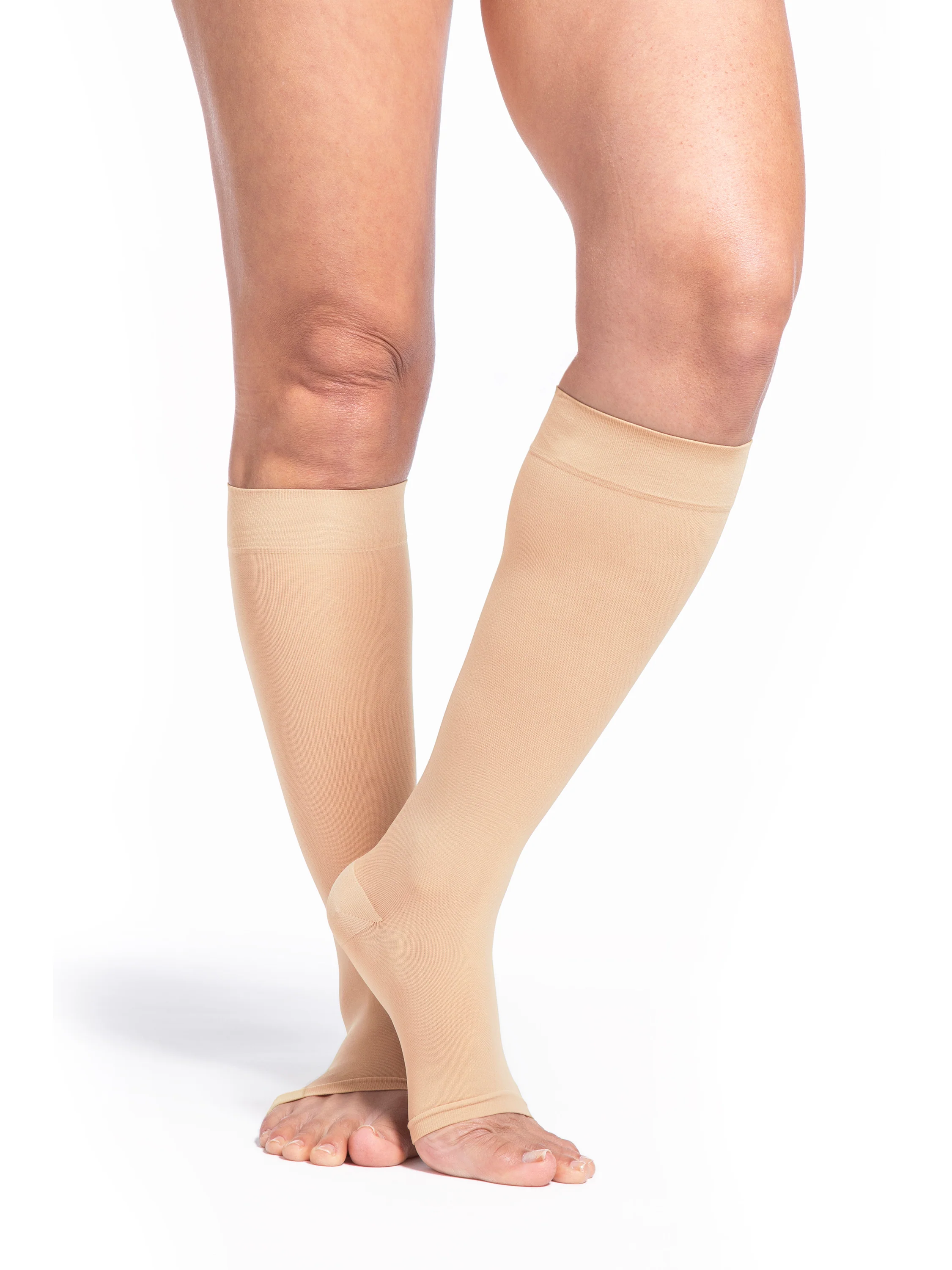 Women's Style Sheer Calf Open-Toe 15-20mmHg - Image 5