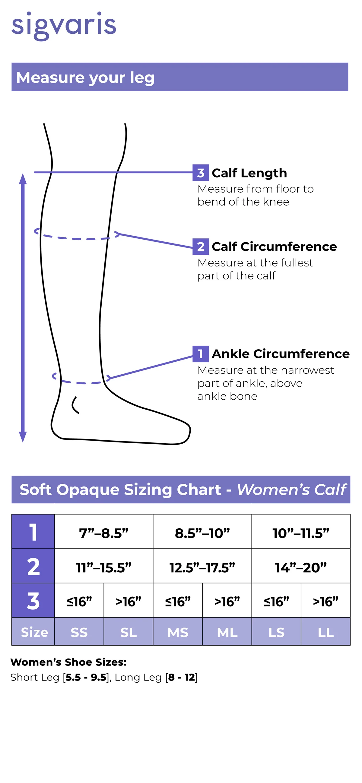 Women's Style Soft Opaque Calf 20-30mmHg - Image 10